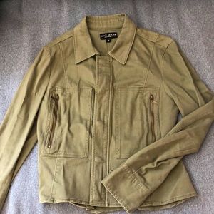 Max Jeans olive green jacket size small. Great condition lightly used